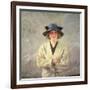 Girl in a White Dress-Sir William Orpen-Framed Giclee Print