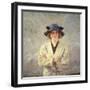 Girl in a White Dress-Sir William Orpen-Framed Giclee Print