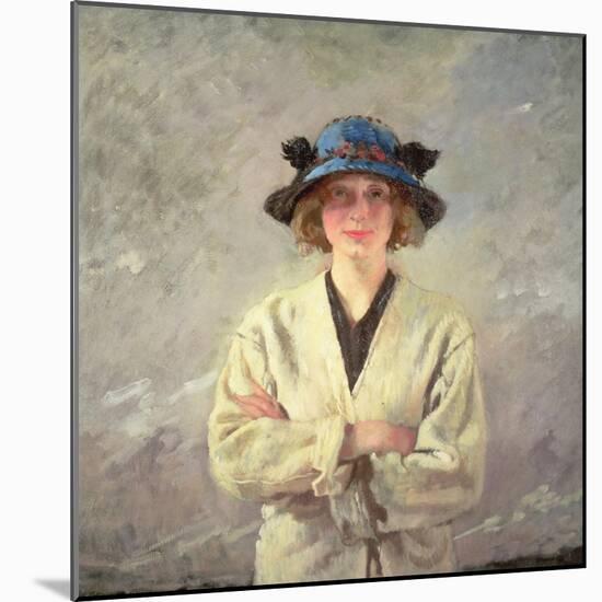 Girl in a White Dress-Sir William Orpen-Mounted Giclee Print