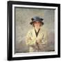 Girl in a White Dress-Sir William Orpen-Framed Giclee Print