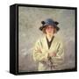 Girl in a White Dress-Sir William Orpen-Framed Stretched Canvas