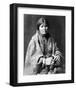 Girl in Blanket-Edward S^ Curtis-Framed Giclee Print