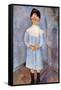 Girl in Blue, 1918-Amedeo Modigliani-Framed Stretched Canvas