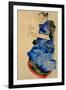 Girl in Blue Apron, 1912-Egon Schiele-Framed Giclee Print