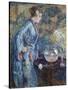 Girl in Blue Kimono, 1911-Soren Emil Carlsen-Stretched Canvas
