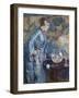 Girl in Blue Kimono, 1911-Soren Emil Carlsen-Framed Giclee Print