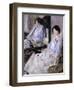 Girl in Blue (Reflections)-Francis Campbell Boileau Cadell-Framed Giclee Print