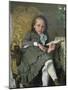 Girl in Chair, 1879-Erik Theodor Werenskiold-Mounted Premium Giclee Print