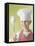 Girl in Chef's Hat and Apron with Beater-Kai Schwabe-Framed Stretched Canvas