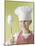 Girl in Chef's Hat and Apron with Beater-Kai Schwabe-Mounted Photographic Print