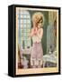 Girl in Corset, Milliere-Maurice Milliere-Framed Stretched Canvas