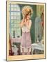 Girl in Corset, Milliere-Maurice Milliere-Mounted Art Print