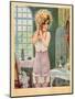 Girl in Corset, Milliere-Maurice Milliere-Mounted Art Print