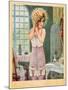 Girl in Corset, Milliere-Maurice Milliere-Mounted Art Print