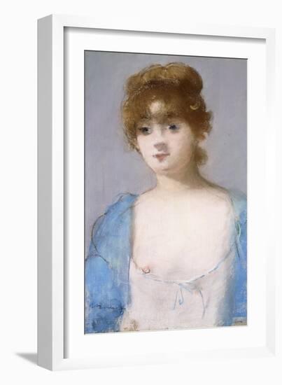 Girl in Dressing Gown, 1882-Edouard Manet-Framed Giclee Print