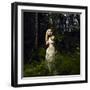 Girl in Fairy Forest-George Mayer-Framed Premium Photographic Print