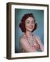 Girl in Gingham 1950s-Charles Woof-Framed Photographic Print