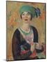 Girl in Green Turban, 1913-William James Glackens-Mounted Art Print