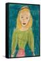 Girl In Green-Norma Kramer-Framed Stretched Canvas