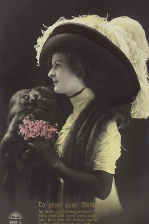 Ostrich Feathers' Photographic Print 