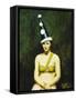 Girl in Pierrot's Hat, 1940 (Oil on Canvas)-Walt Kuhn-Framed Stretched Canvas