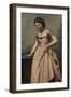 Girl in Pink Dress-Jean-Baptiste-Camille Corot-Framed Giclee Print