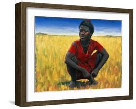 Girl in Red, 1992-Tilly Willis-Framed Giclee Print