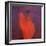 Girl in Red Dress-Lincoln Seligman-Framed Giclee Print