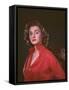 Girl in Red Shirt 1950s-Charles Woof-Framed Stretched Canvas