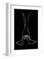 Girl in Shadow and Light 1-null-Framed Art Print