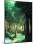 Girl in the Forest-Kyo Nakayama-Mounted Giclee Print