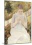 Girl in the Garden, c.1880-1882-Mary Stevenson Cassatt-Mounted Premium Giclee Print