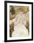 Girl in the Garden, c.1880-1882-Mary Stevenson Cassatt-Framed Premium Giclee Print