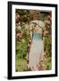 Girl in the Garden-Michalina Wozniak-Framed Photographic Print