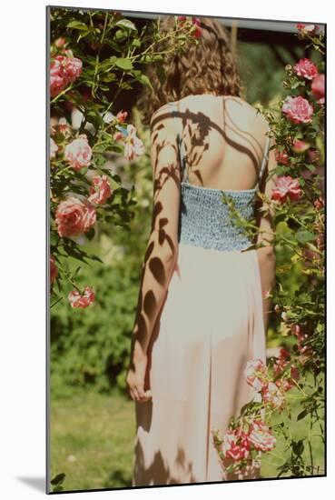 Girl in the Garden-Michalina Wozniak-Mounted Photographic Print