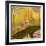 Girl in the Garden-Ditz-Framed Giclee Print