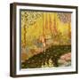 Girl in the Garden-Ditz-Framed Giclee Print