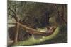 Girl in the Hammock, 1873-Winslow Homer-Mounted Giclee Print