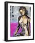 Girl in the Media-Erin Ashley-Framed Art Print