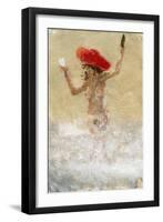 Girl in the Waves-Lincoln Seligman-Framed Giclee Print