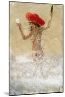 Girl in the Waves-Lincoln Seligman-Mounted Giclee Print