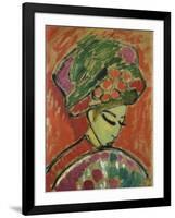 Girl in Turban-Alexej Von Jawlensky-Framed Giclee Print