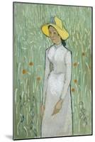 Girl in White, 1890-Vincent van Gogh-Mounted Giclee Print