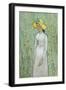 Girl in White, 1890-Vincent van Gogh-Framed Premium Giclee Print