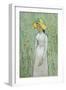 Girl in White, 1890-Vincent van Gogh-Framed Premium Giclee Print