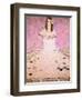 Girl in White-Gustav Klimt-Framed Premium Giclee Print