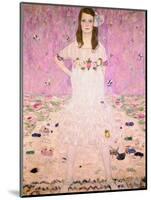 Girl in White-Gustav Klimt-Mounted Premium Giclee Print