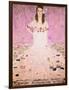 Girl in White-Gustav Klimt-Framed Giclee Print