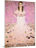 Girl in White-Gustav Klimt-Mounted Giclee Print