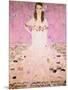 Girl in White-Gustav Klimt-Mounted Giclee Print